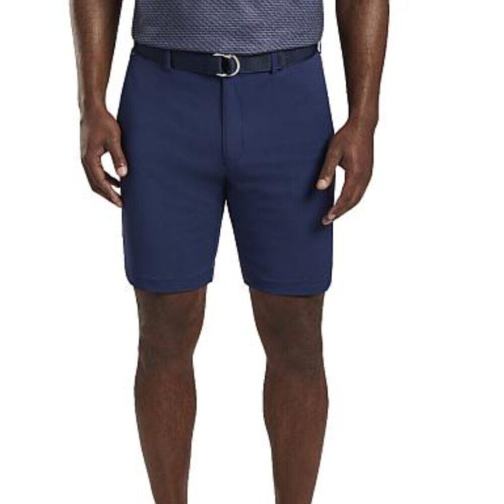 Peter Millar Crown Crafted Men's Size 44 Stealth Performance Navy Shorts Golf